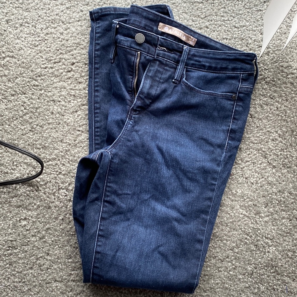 Athleta dark was jeans